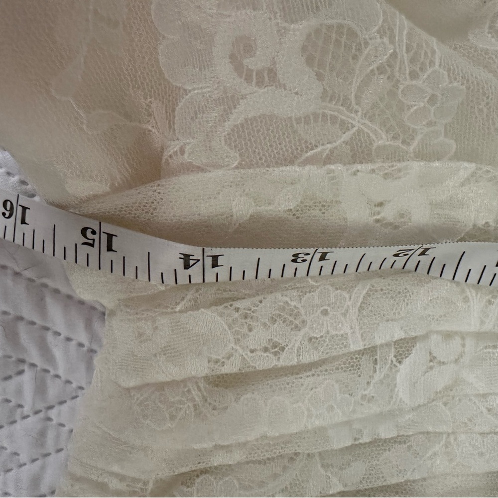 Davids Bridal Galina Wedding Dress - knee length. - Picture 8 of 10